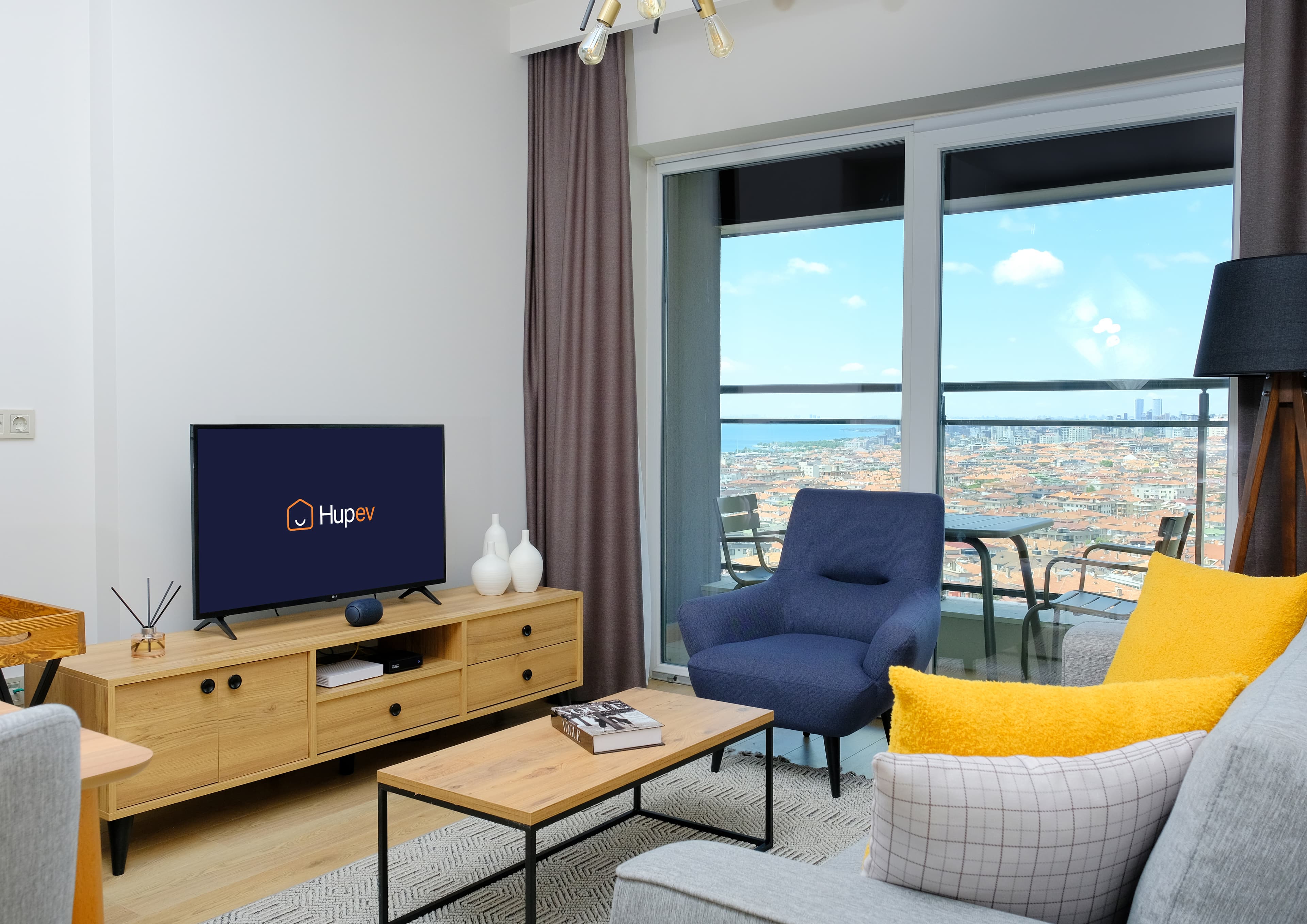 Nidapark Küçükyalı 1+1 Heybeli Etabı Eşyalı Kiralık Daire