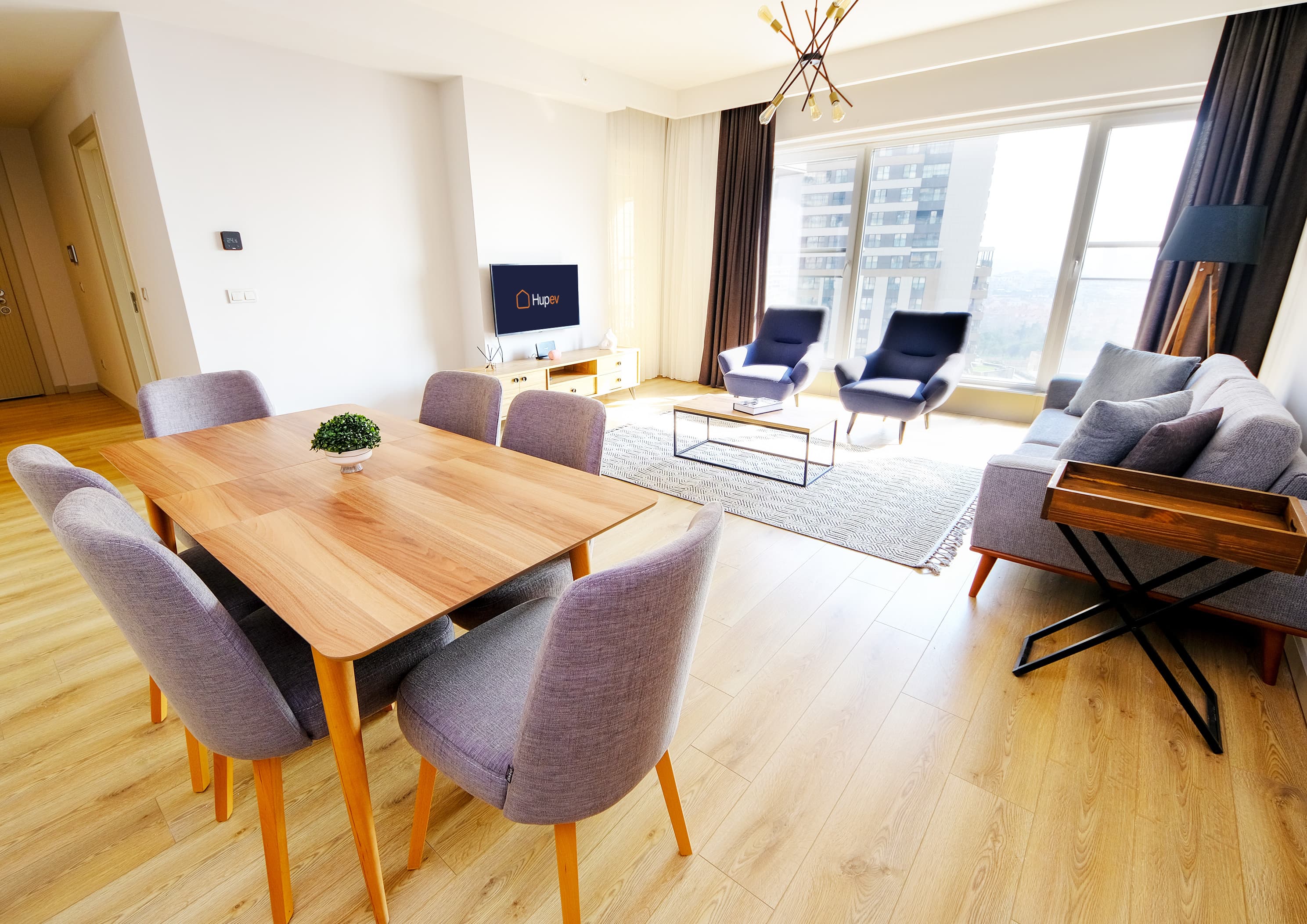 Nidapark Küçükyalı 3+1 Kınalı Etabı Eşyalı Kiralık Daire